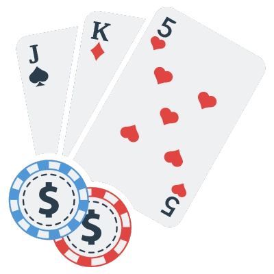 Baccarat - Jack, King and 5 Graph