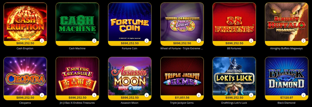 DraftKings Casino Slots