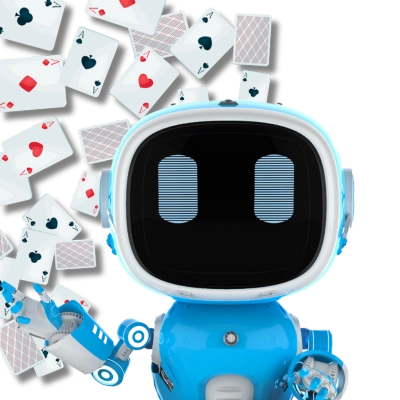 Blue AI Bot - Playing Cards