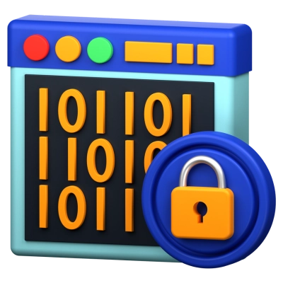 3D Advanced Encryption Icon