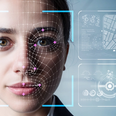 Biometric Authentication - Facial Recognition Concept