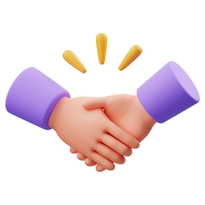 Handshake 3D Icon