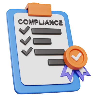 Compliance Report 3D Icon