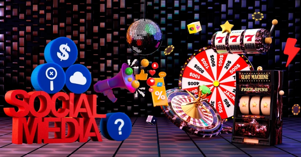 3D Realistic Roulette Wheel, Slot Machine and Casino Games - Social Media