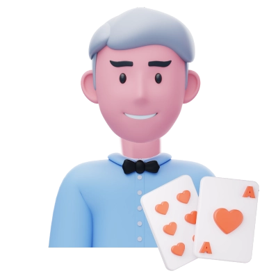 Live Dealer 3D Icon