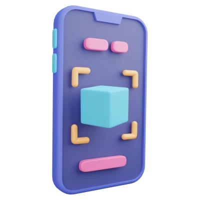 Mobile AR 3D Icon